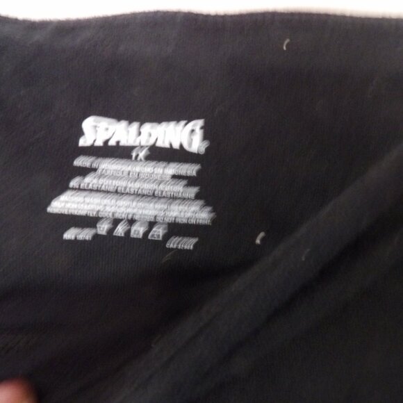Spalding Black Yoga Capri Pants Sz 1X - Picture 4 of 6